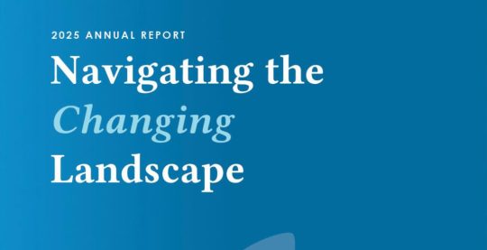 2025 Annual Report cover