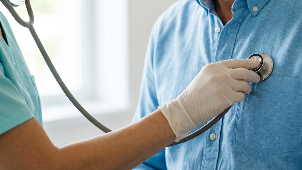 patient doctor stethoscope